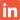 LinkedIn logo (orange)